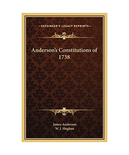 Anderson constitutions of - anderson's,