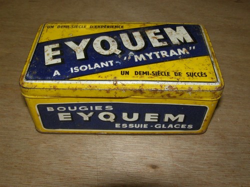 Ancienne boîte bougies - ancienne, à