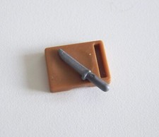 PLAYMOBIL (R1170) COMMERCE - Billot Planche à Découper avec Couteau Boucher 4412