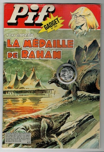 Pif gadget 380 avec - pif, la
