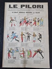 Journal Le Pilori n°304 du 14 février 1892 revue satirique caricature Blass