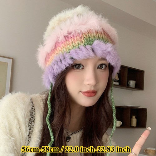 Femme lapin fourrure mélange - femme,
