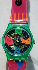 Swatch – Montre squelette de collection dame ou Ado multicolore 
