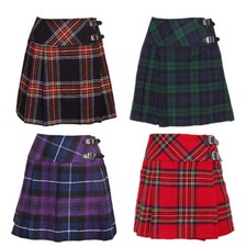 Écossais Mini Femmes Jupe Highland Fait à la Main Écossais Femme Kilt