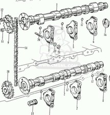 Honda s800 Cam Shaft Set