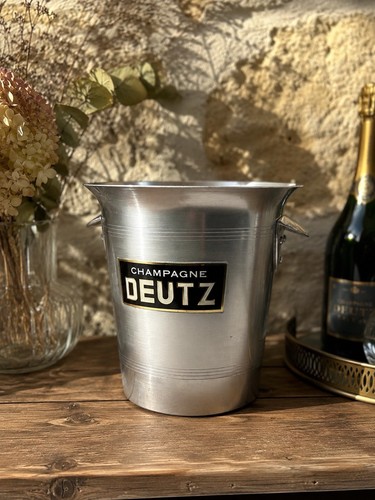 Seau champagne deutz alu - seau,