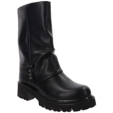 4US Bottines Femme Faux Cuir