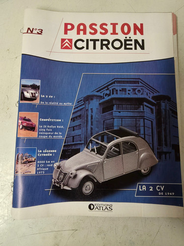Fascicule passion citroen 3 - passion, n°3