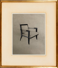 DESSIN DE MOBILIER DE DECORATEUR DES ANNEES 1930 DLG DE JULES LELEU (32)