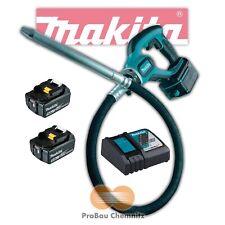 Compresseur de béton sans fil Makita DVR450Z 18 V avec 2 x 5,0 + bouteille vi...