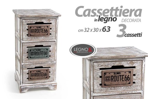 Commode colonne bois - commode, en