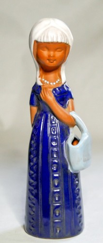 Figurine céramique scandinave - céramique,