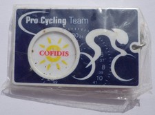 JETON CADDIE plastique avec support COFIDIS Pro Cycling Team - Tour de France