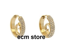 Guess Boucles d'oreilles JUBE03299JWYG Acier Doré créole art moderne /EBWA