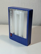 Ancienne lampe baladeuse Osram Dulux Pocket bleue