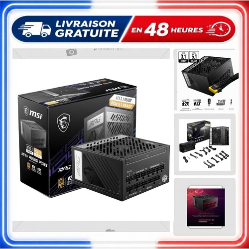 Msi alimentation modulaire - msi,