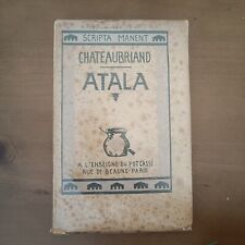 Atala, Chateaubriand - Scripta