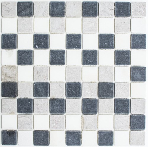 Mosaïque carreau marbre