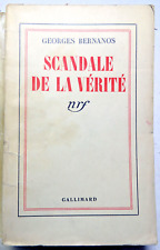 BERNANOS/SCANDALE DE LA