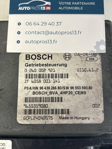 Ecu calculateur boite de - de,