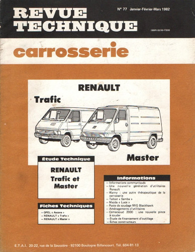 Revue technique carrosserie - revue,