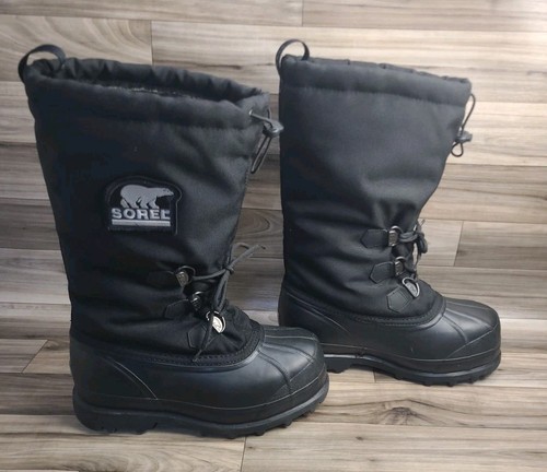 Sorel glacier tall - sorel, black