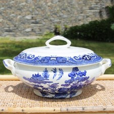 Ancien soupière ronde en