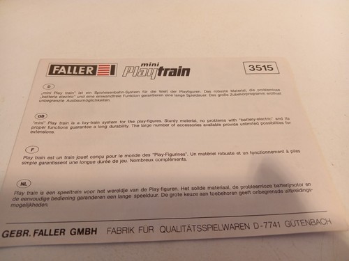 Faller mini play train 3615 - mini,