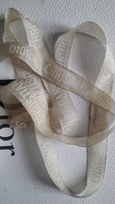 2 Mètres ruban Christian Dior sequin largeur 2,5 cm