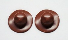 2 X Chapeau Braun Stetson Haut