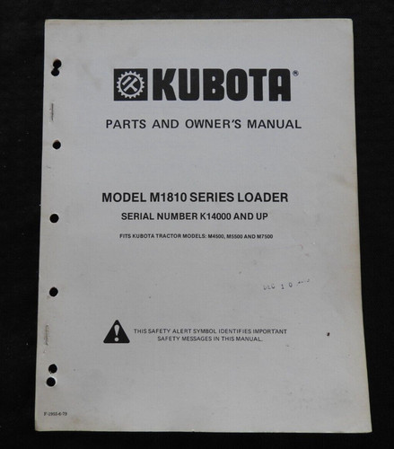 Kubota 4500 5500 7500 - 5500,