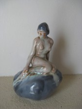 Figurine SIRÈNE EN CÉRAMIQUE
