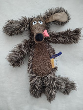 doudou peluche Moulin Roty Chien pourri Ecole des loisirs marron 36cm