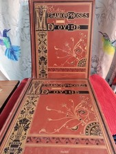 GROS VOLUMES 2 T  LIVRE METAMORPHOSES OVIDE LEVY ED .GRAVURE PICART 19EME REF A4