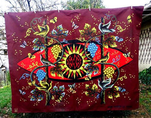 Tapisserie soleil de la - tapisserie,