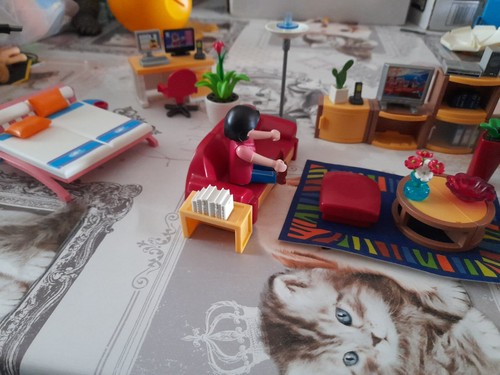 Salon playmobil 4282 cuisine - playmobil,