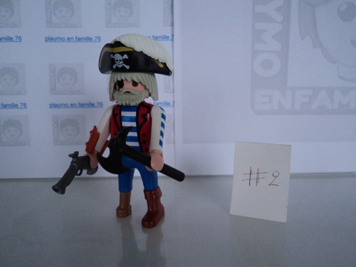 Playmobil vintage pirate jambe - vintage,