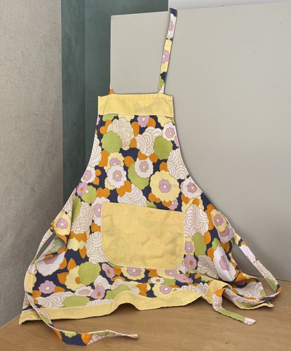 Tablier forme bavette imprimé - tablier,