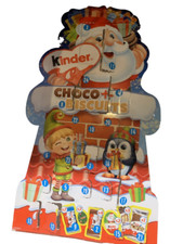 Calendrier de l’avent en carton à remplir Kinder 2022 45x26 Cm