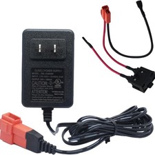 Chargeur de Batterie 6V 12V pour Jouets Ride On avec Indicateur de Charge LED po