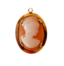 pendentif ancien camée