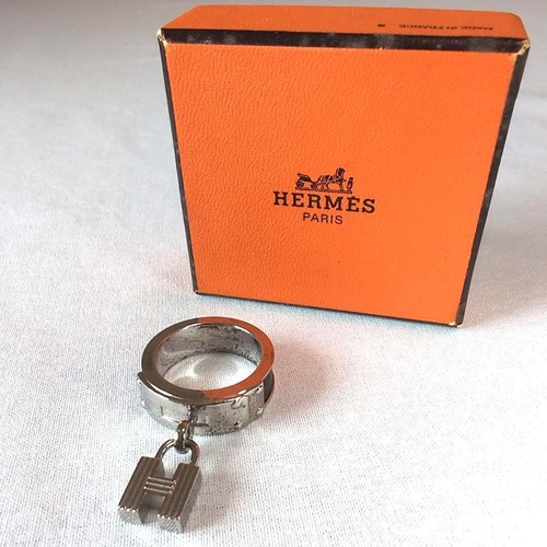 Bague écharpe breloque hermes - bague,