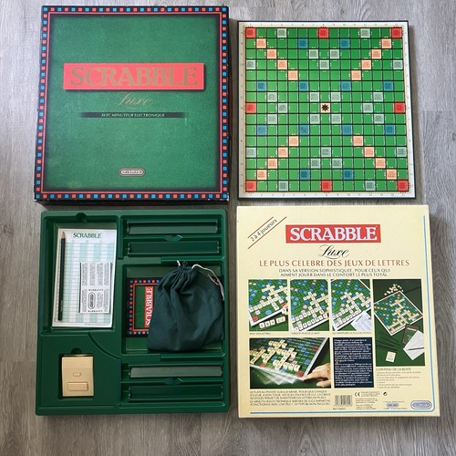 Scrabble luxe minuteur - scrabble,