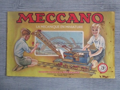 Meccano manuel instructions - manuel, d'instructions