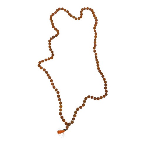Collier mala rudraksha graines - collier,