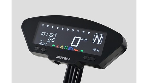 Compteur tableau bord moto - de,
