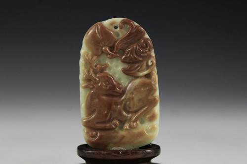 Chinese agate pendant - agate,