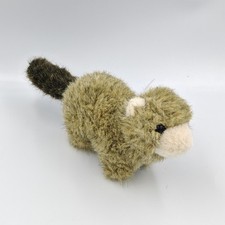 Ancienne peluche castor belette Vintage - 35415