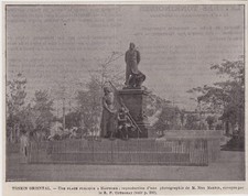 1904  --  INDOCHINE  UNE PLACE PUBLIQUE A HAIPHONG   3G920