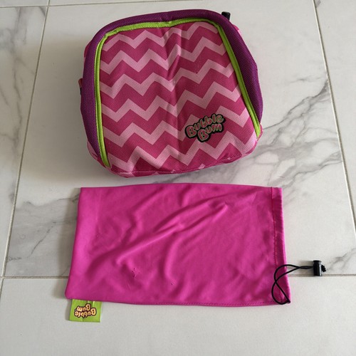 Bubble bum booster pink car - bubble,